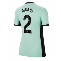 Chelsea Axel Disasi #2 Tretí Ženy futbalový dres 2023-24 Krátky Rukáv
